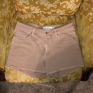High waisted shorts